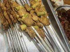 竹笋泡椒牛肉-福苗小骆驼烧烤(莲湖路店)