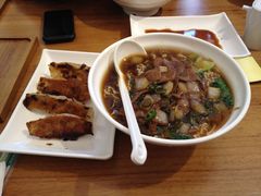 猪肝面和牛肉锅贴-五口灶·下饭小炒(春潮店)