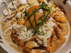 膏蟹拌面-十面欢腾·海鲜面·台式Bistro(长乐路店)