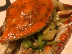 葱姜烧梭子蟹-煲王粤菜餐厅(中侨中心店)
