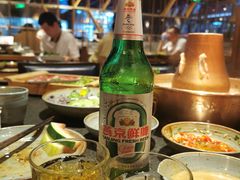 燕京原浆白啤-老墙根涮肉·铜锅·烧烤(欢乐谷·王四营店)
