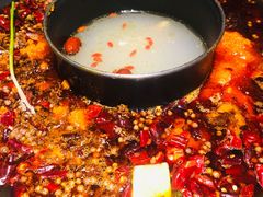 牛油红锅+蹄花锅-楠火锅(龙阳广场店)
