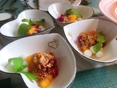 玛格丽特水果酸奶-蜜桃花开·中西融合菜E&W(南长街店)