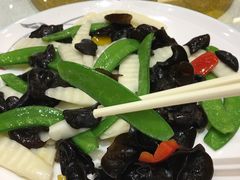 鲜淮山兰豆炒木耳-顺德渔村·岭南一号