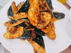 焦糖茄子牛肉粒-桃子餐厅·天津菜(王顶堤总店)