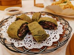 绿茶红豆薄撑-顺德人家食府(黄金广场店)
