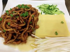 京酱肉丝-京天红酒家(虎坊路店)