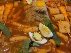 鱼饼火山炒年糕-包装马车·韩国料理·포장마차