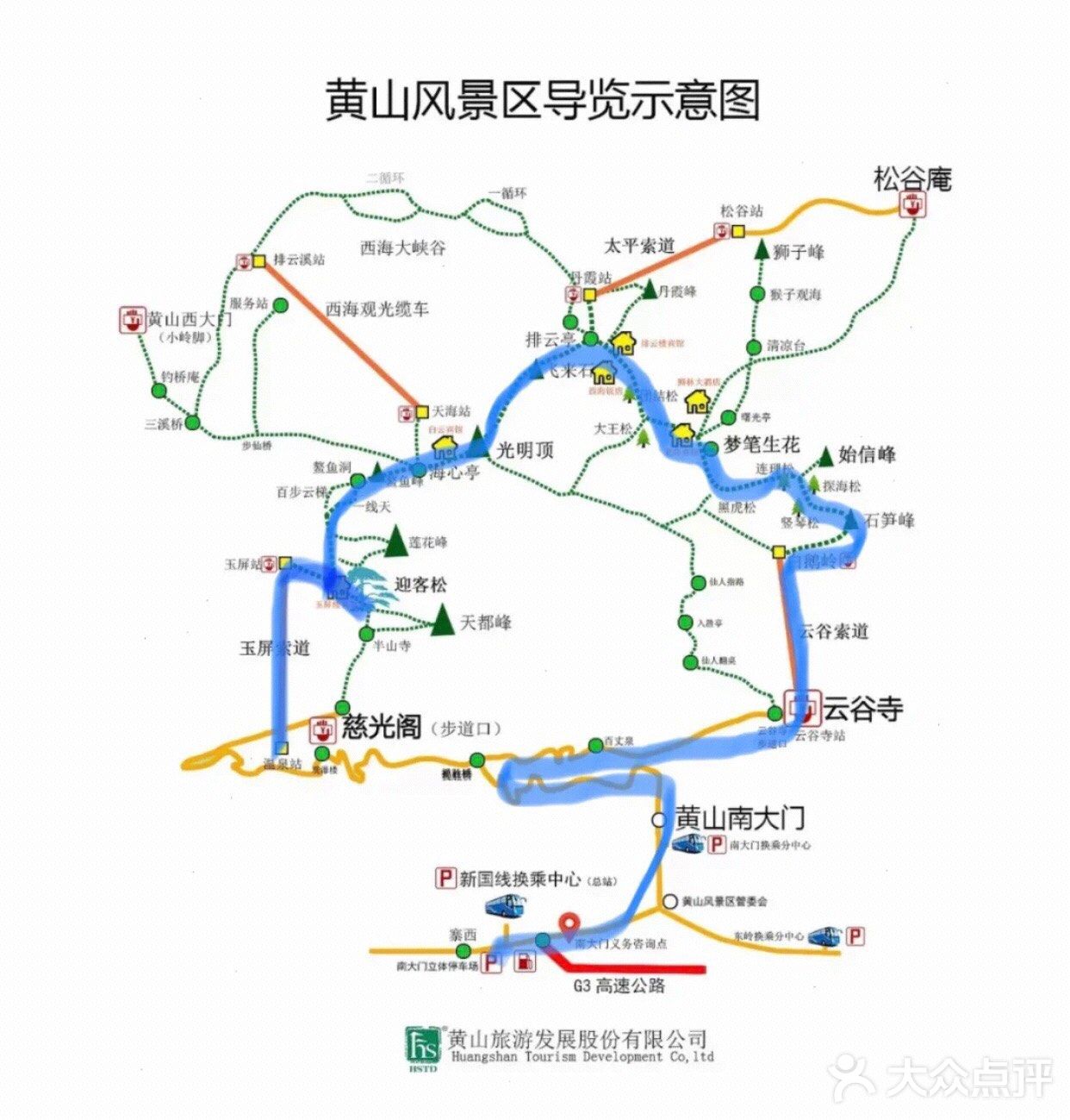 黄山 | 意想不到的避暑之地（附路线图）