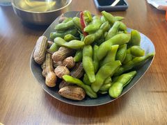 盐水毛豆-老虎滩大连海鲜烧烤(水游城店)