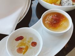 枸杞雪燕焦糖豆乳布丁-君悦酒店·大堂酒吧·高空下午茶·暮色微醺