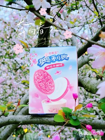 奥利奥桃花米酿味直接在春天封神