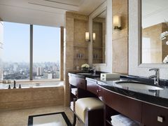 豪华园景房-&nbsp;浴室-上海新发展亚太JW万豪酒店