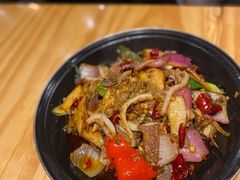 椒香炒牛肚牛舌-十三式重庆江湖菜(金茂览秀城店)