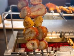 蒜瓣烤肥肠-很久以前羊肉串(南京路第一百货店)