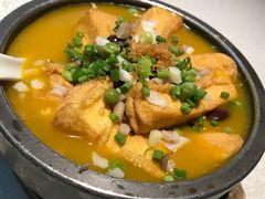 石锅金瓜手工豆腐-铁道茶苑.色稷餐厅(莲花南路店)