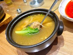 豆芽圆子汤-赤宴·川菜(玉林店)