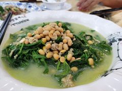 白豆肉茸浸桑叶-水乡人家私房菜(逢简店)