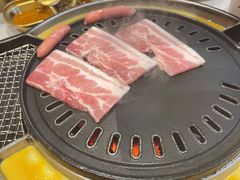 山蒜叶厚猪五花-老板娘的烤肉店(港湾广场店)
