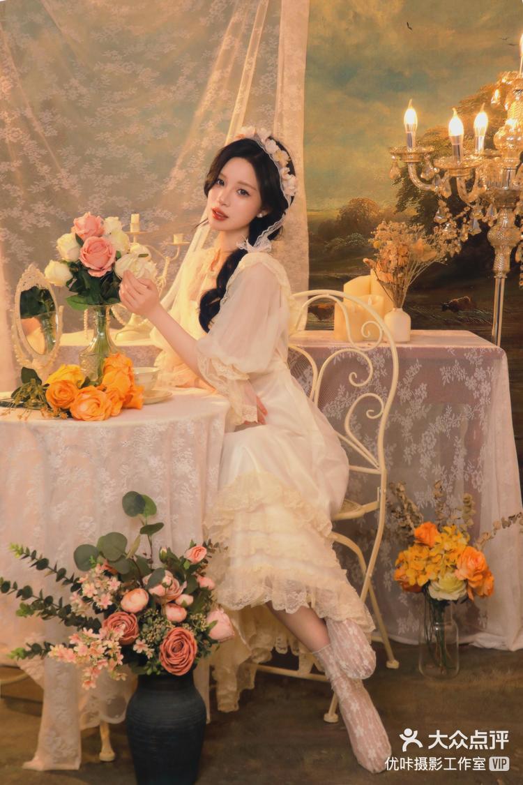 油画少女的下午茶系列