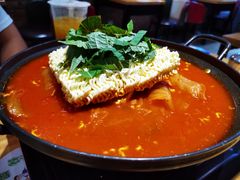 泡菜排骨火锅-山海珍味韩国料理(奥城店)