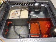 牛油麻辣锅底-海底捞火锅(南山京基百纳店)