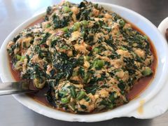 茼蒿臭豆腐-张大妈饭店