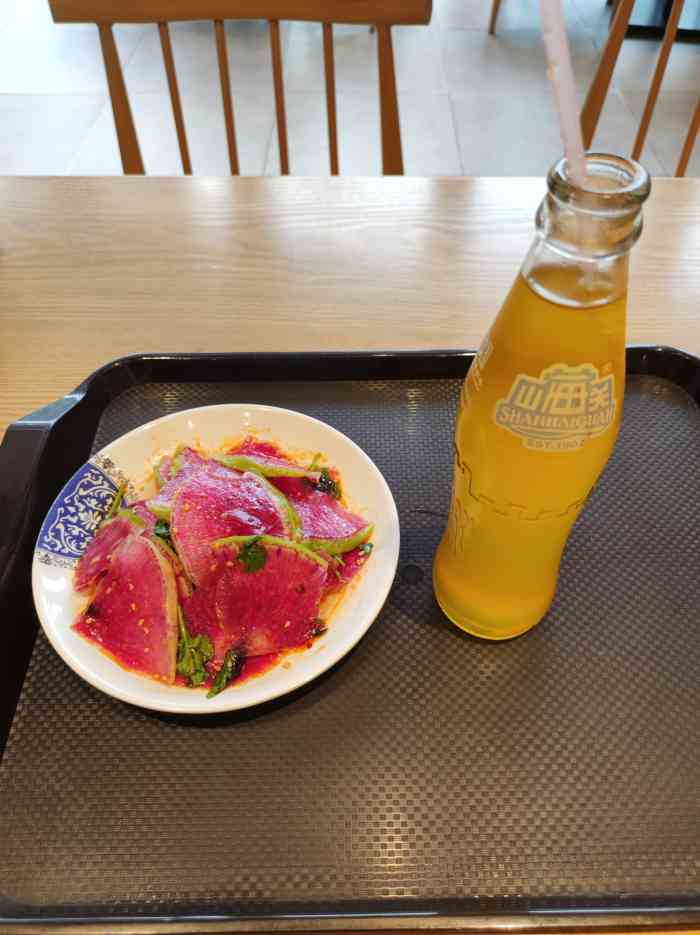 西部红手工羊肉面片(空港店)-"就是份量比较少,一个牛肉炒面片不够吃