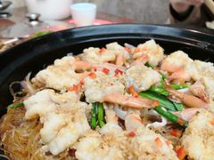 生焖开边虾-有红鸡毛店·川菜(建设路店)