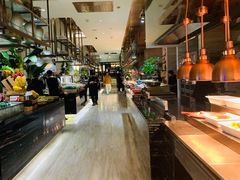 自助取餐区-东方红海鲜百汇(国际大厦店)