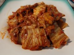 辣白菜炒五花肉-屋里家延边朝鲜族冷面(南园店)