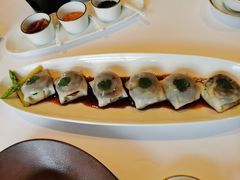 香茜皮蛋带子肠粉-宝丽轩中餐厅BAOLIXUAN