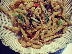 芝麻土豆丝-西大酒店
