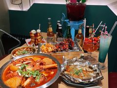 -街角等你.大连海鲜烧烤.经典铁板海鲜串(西安路店)