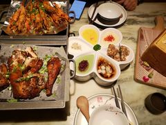 香葱烤鸡-绿茶餐厅(昌平悦荟店)