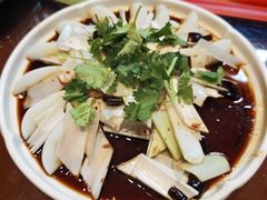 手撕葱拌鹅蛋-渔掌门(铁东店)