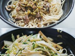芹菜香干肉丝-老地方面馆(思南路店)