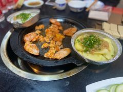 蒜蓉土豆片-牛得很·鲜牦牛肉烧烤·牛羊肉菌汤锅(康定店)