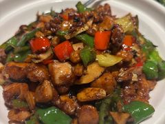 竹林小炒鸡。-老阿爸鲜鱼土菜(独墅湖店)