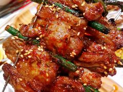 蒜苔羊排-老味烧烤(总店)