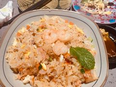 挪威三文鱼炒饭-小乔回转寿司(沈阳大悦城店)