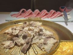 水煎肉-猪啊牛呀羊啊铜盘烤肉(正大广场店)