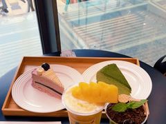 -36抹茶·千层与鲜果茶(欢乐海岸店)