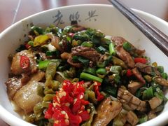 五花肉腰花干拌面-老顺兴干拌面(雨花亭店)
