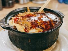 砂锅牛筋面-蜀王砂锅总店
