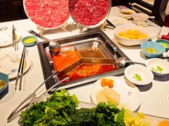 番茄锅底-东道煮牛肉火锅(重庆路店)