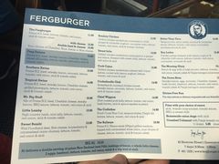 菜单-Fergburger(皇后镇店)