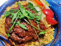 勃艮第红酒炖和牛肉饼盖饭-囧吉香生蚝牛排馆(湖北路店)