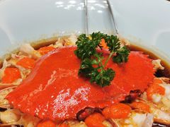 三十年花雕肉饼蒸膏蟹-七号私厨·百年洋楼