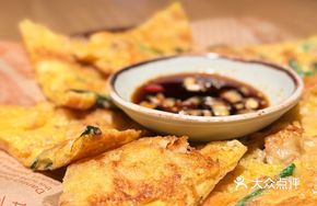 Busan-Style Seafood Scallion Pancake